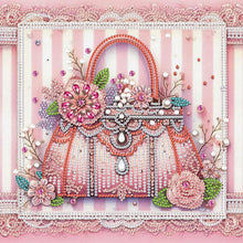 Load image into Gallery viewer, Diamond Painting - Partial Special Shaped - flower bag (30*30CM)
