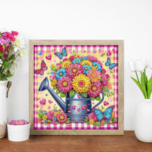 Load image into Gallery viewer, Diamond Painting - Partial Special Shaped - flower watering can (30*30CM)
