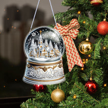 Load image into Gallery viewer, 3Pcs Acrylic Winter Christmas 5D DIY Diamond Painting Dot Pendant for Wall Decor

