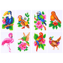 Load image into Gallery viewer, Mini Diamond Painting Set - Full Round - Birds (12*17CM)
