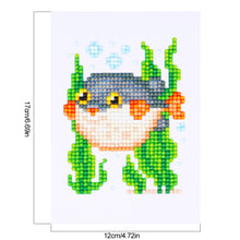 Load image into Gallery viewer, Mini Diamond Painting Set - Full Round - Marine animals (12*17CM)
