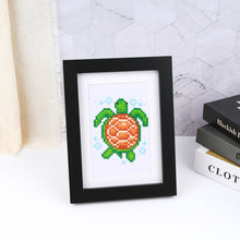 Load image into Gallery viewer, Mini Diamond Painting Set - Full Round - Marine animals (12*17CM)
