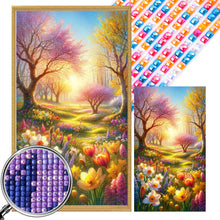 Load image into Gallery viewer, AB Diamond Painting - Full Square - Sunny forest (40*70CM)
