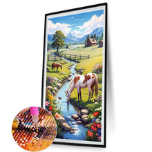 Load image into Gallery viewer, AB Diamond Painting - Full Round - Outdoor farm (40*70CM)
