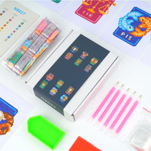 Load image into Gallery viewer, Mini Diamond Painting Set - Full Round - Constellation (12*17CM)
