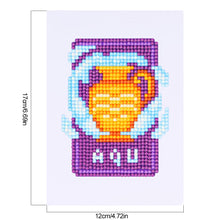 Load image into Gallery viewer, Mini Diamond Painting Set - Full Round - Constellation (12*17CM)
