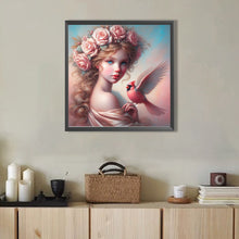 Load image into Gallery viewer, AB Diamond Painting - Full Round - Cardinal angel (40*40CM)
