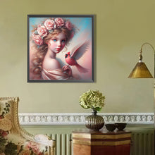 Load image into Gallery viewer, AB Diamond Painting - Full Round - Cardinal angel (40*40CM)
