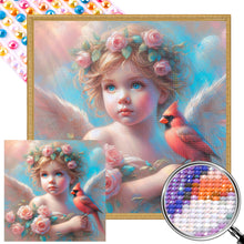 Load image into Gallery viewer, AB Diamond Painting - Full Round - Cardinal angel (40*40CM)
