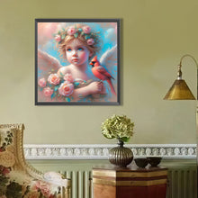 Load image into Gallery viewer, AB Diamond Painting - Full Round - Cardinal angel (40*40CM)
