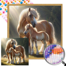 Load image into Gallery viewer, AB Diamond Painting - Full Round - Horse (40*40CM)
