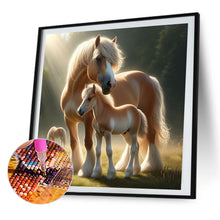 Load image into Gallery viewer, AB Diamond Painting - Full Round - Horse (40*40CM)
