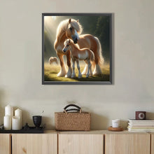 Load image into Gallery viewer, AB Diamond Painting - Full Round - Horse (40*40CM)
