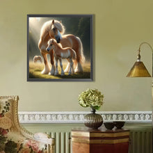 Load image into Gallery viewer, AB Diamond Painting - Full Round - Horse (40*40CM)
