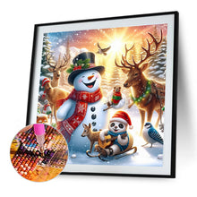 Load image into Gallery viewer, Diamond Painting - Full Round - Merry Christmas (40*40CM)
