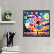 Load image into Gallery viewer, AB Diamond Painting - Full Round - Dancing Girl in the Field (40*40CM)
