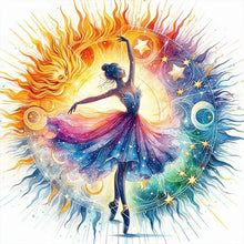 Load image into Gallery viewer, AB Diamond Painting - Full Round - Ballet Girl (40*40CM)
