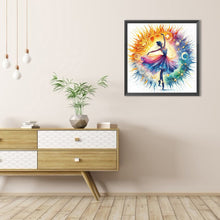 Load image into Gallery viewer, AB Diamond Painting - Full Round - Ballet Girl (40*40CM)
