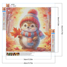 Load image into Gallery viewer, Diamond Painting - Full Round - Autumn Thorns Hedgehog (40*40CM)
