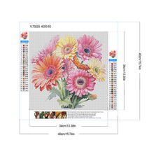 Load image into Gallery viewer, Diamond Painting - Full Round - Chrysanthemum bouquet (40*40CM)
