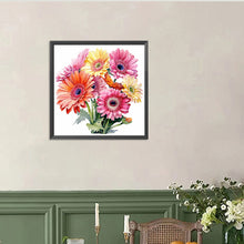 Load image into Gallery viewer, Diamond Painting - Full Round - Chrysanthemum bouquet (40*40CM)
