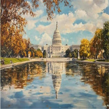 Load image into Gallery viewer, Diamond Painting - Full Square - White House (60*40CM)
