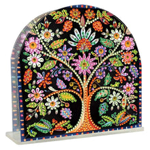 Load image into Gallery viewer, Acrylic Tree Of Life Diamond Painting Paper Towel Holder for Art Crafts

