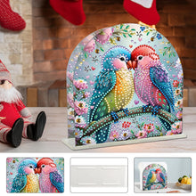 Load image into Gallery viewer, Acrylic Parrot Diamond Painting Paper Towel Holder for Home Art Crafts
