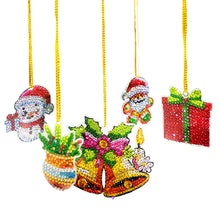 Load image into Gallery viewer, Christmas Diamond Painting Wind Chimes DIY Wind Chime Kit Diamond Art Wind Chime
