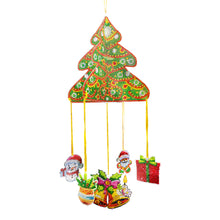 Load image into Gallery viewer, Christmas Diamond Painting Wind Chimes DIY Wind Chime Kit Diamond Art Wind Chime
