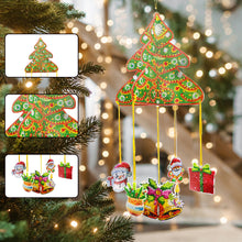Load image into Gallery viewer, Christmas Diamond Painting Wind Chimes DIY Wind Chime Kit Diamond Art Wind Chime
