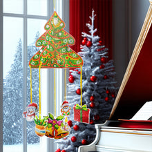 Load image into Gallery viewer, Christmas Diamond Painting Wind Chimes DIY Wind Chime Kit Diamond Art Wind Chime
