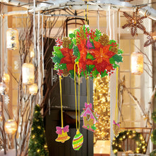 Load image into Gallery viewer, Christmas Diamond Painting Wind Chimes DIY Wind Chime Kit Diamond Art Wind Chime
