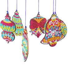 Load image into Gallery viewer, Christmas Diamond Painting Wind Chimes DIY Wind Chime Kit Diamond Art Wind Chime

