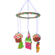 Load image into Gallery viewer, Christmas Diamond Painting Wind Chimes DIY Wind Chime Kit Diamond Art Wind Chime
