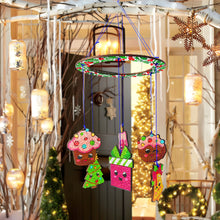 Load image into Gallery viewer, Christmas Diamond Painting Wind Chimes DIY Wind Chime Kit Diamond Art Wind Chime
