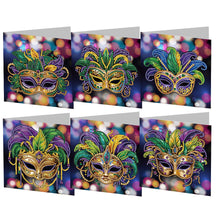 Load image into Gallery viewer, 6Pcs Butterfly DIY Diamond Painting Card Diamond Daily Wish Card for Adults Kids
