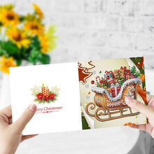 Load image into Gallery viewer, 6Pcs Butterfly DIY Diamond Painting Card Diamond Daily Wish Card for Adults Kids
