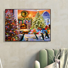 Load image into Gallery viewer, Diamond Painting - Full Square - Penguin Christmas (40*30CM)
