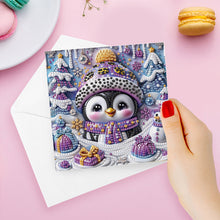 Load image into Gallery viewer, 8Pcs Christmas DIY Diamond Painting Card Diamond Daily Wish Card for Adults Kids
