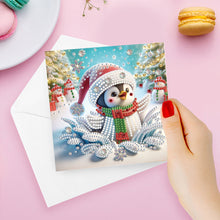 Load image into Gallery viewer, 8Pcs Christmas DIY Diamond Painting Card Diamond Daily Wish Card for Adults Kids
