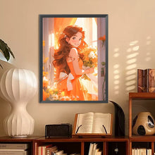 Load image into Gallery viewer, Diamond Painting - Full Round - Cartoon anime girl (30*40CM)
