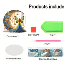 Load image into Gallery viewer, Acrylic Special Shape Moonlight Goddess Table Top Diamond Painting Ornament Kits
