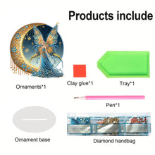 Load image into Gallery viewer, Acrylic Special Shape Moonlight Goddess Table Top Diamond Painting Ornament Kits
