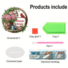 Load image into Gallery viewer, Acrylic Special Shape Moonlight Goddess Table Top Diamond Painting Ornament Kits
