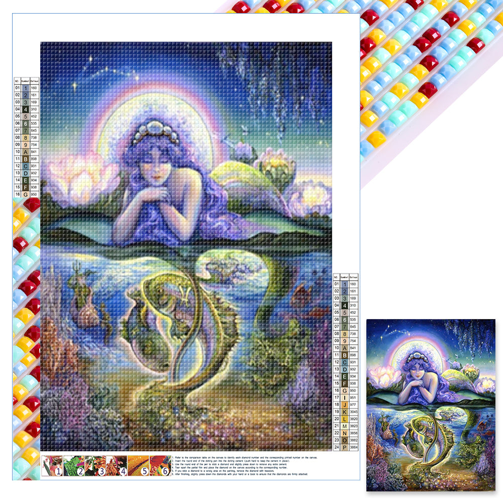 Diamond Painting - Full Square - Mermaid (30*40CM)