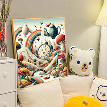Load image into Gallery viewer, Diamond Painting - Full Round - Flying bird clock teapot (40*40CM)
