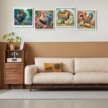 Load image into Gallery viewer, 4Pcs Partial Special Diamond Painting Set - Chicken (30*30CM)
