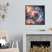Load image into Gallery viewer, Diamond Painting - Full Round - Love pink rose (50*50CM)
