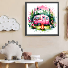 Load image into Gallery viewer, Diamond Painting - Full Round - Camping car (40*40CM)
